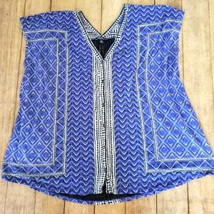 Lucky Brand Pretty 3x Woman's Cotton Top